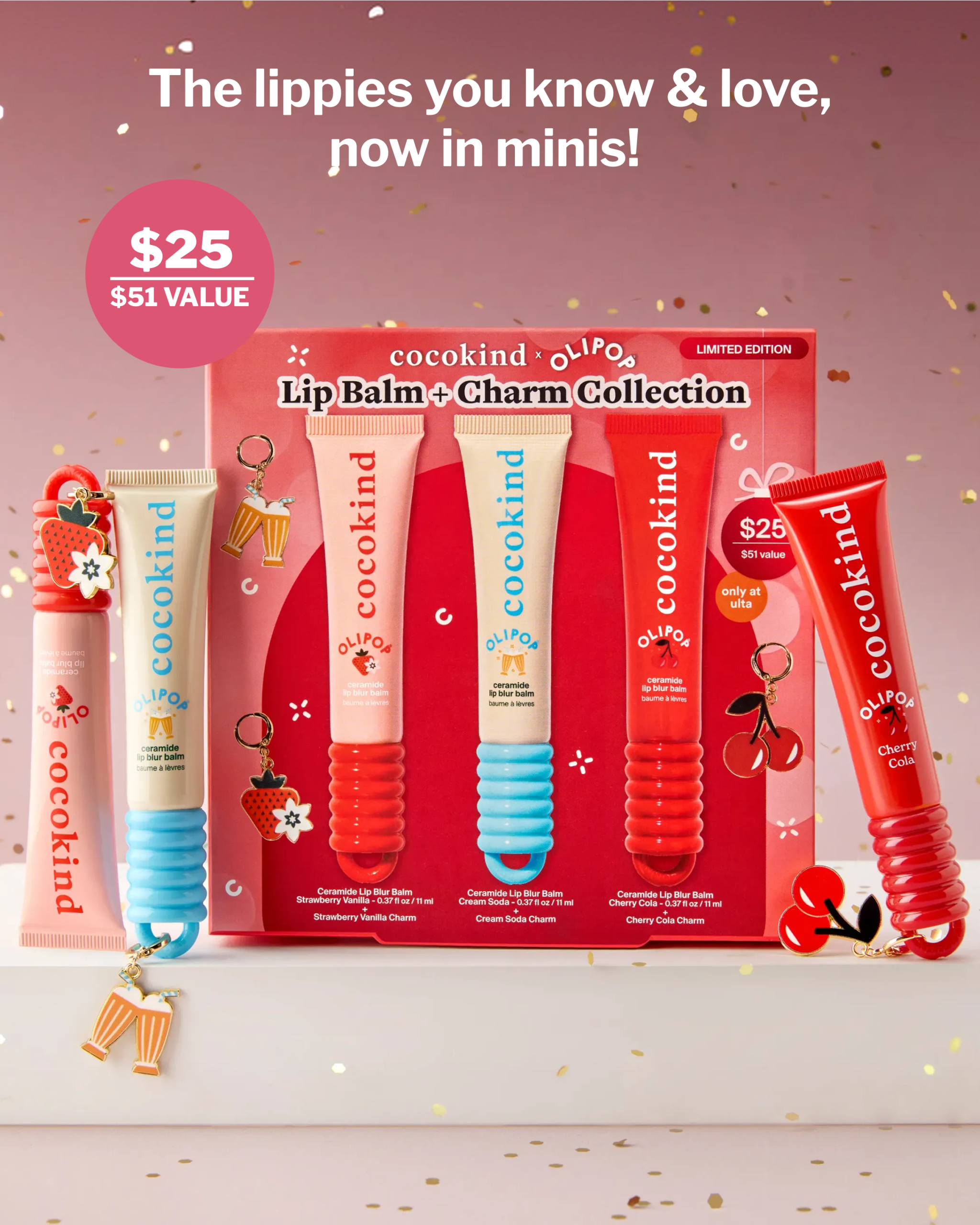 sm-image-bf0ba4b2f34d531d9e792d63 cocokind x OLIPOP lip balm + charm collection