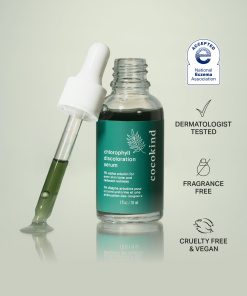chlorophyll discoloration serum